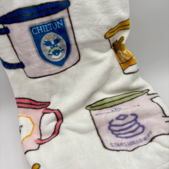 Gilmore Girls Plush Throw Blanket 50x70 Stars Hollow Chilton Al's Pancake - Picture 1 of 5